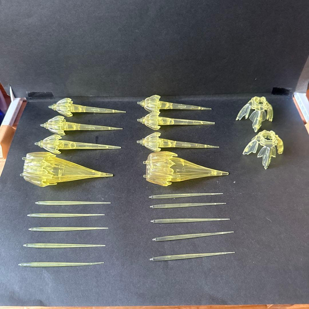 RG ジオング➕RGガンダム MS-06S 社外エフェクトパーツ付き