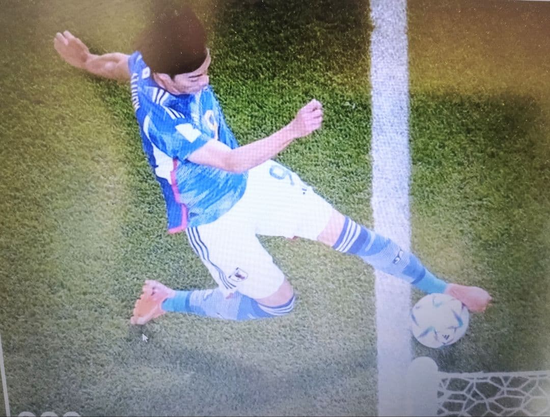 現代アートの「三笘の1mm」（3D painting）