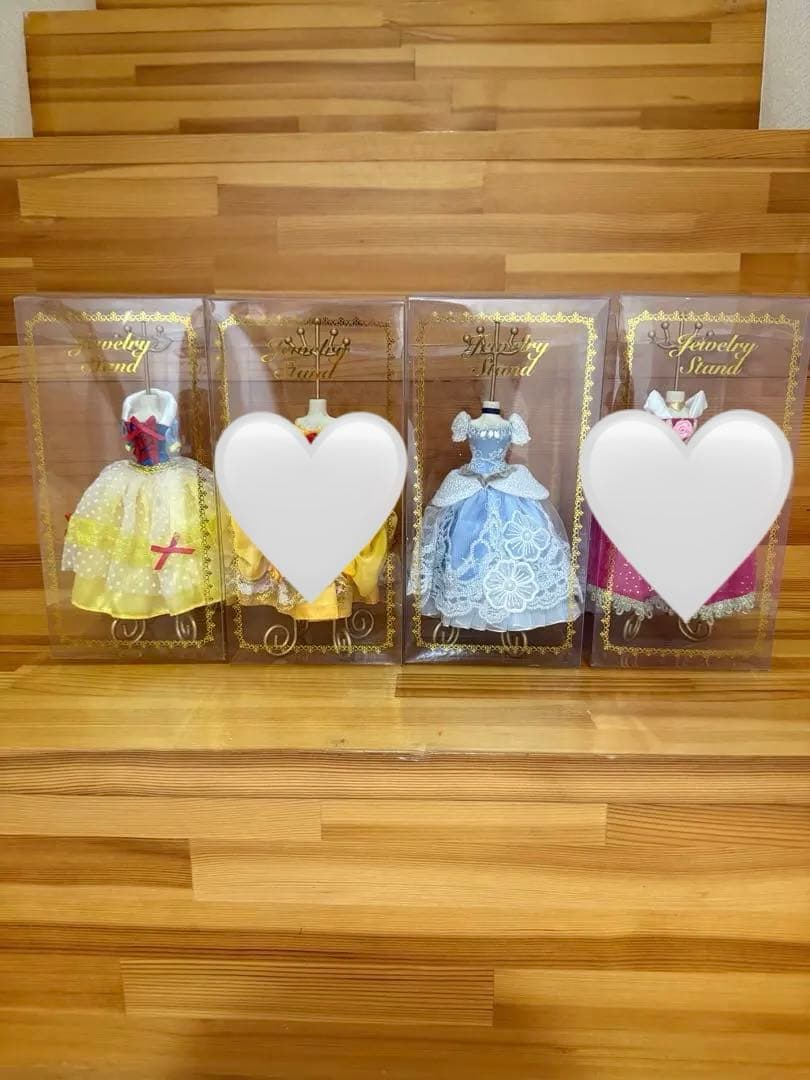 ディズニープリンセス　アクセサリースタンド　ドレススタンド　13点セット