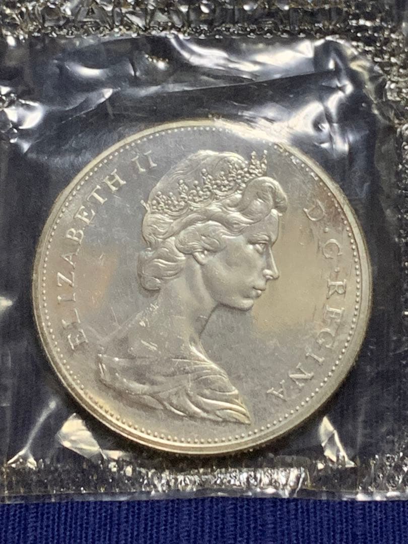 エリザベスカヌーダラー　2枚他銀貨四枚