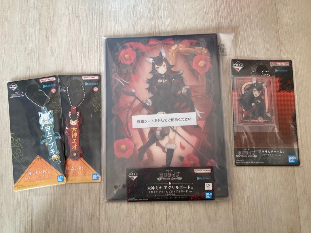 一番くじ ホロライブ 大神ミオ 白上フブキ フィギュア セット販売