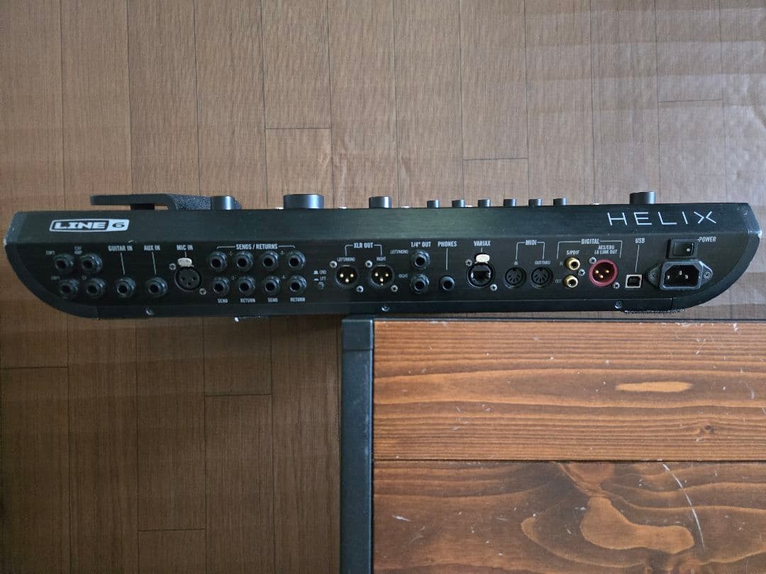 ギター Line 6 Helix floor + KIKUTANI EFXBP-01