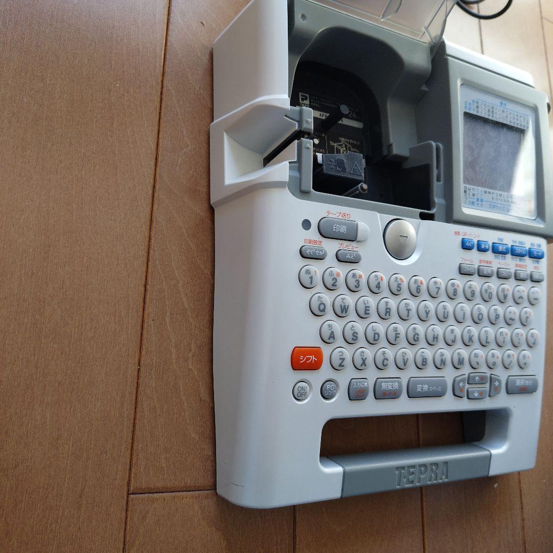 TEPRA SR530 ラベルプリンター ACアダプター おまけ付き