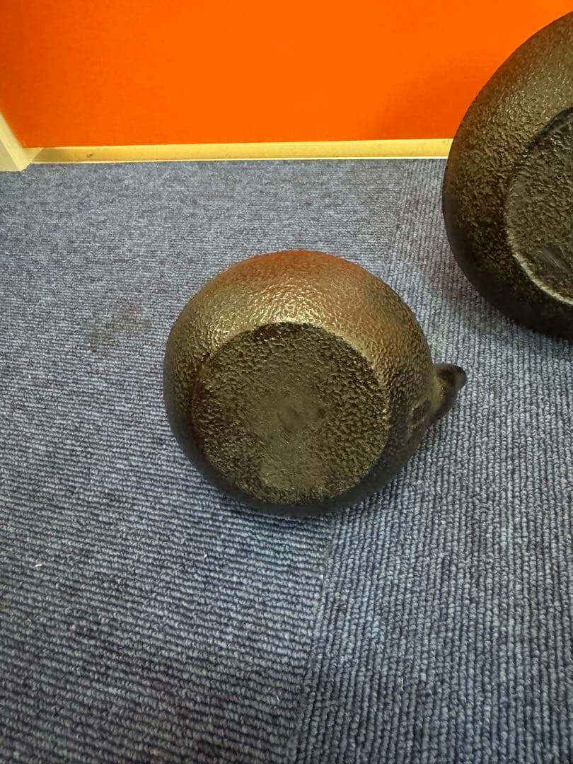 1905 南部鉄器　鉄瓶　3客