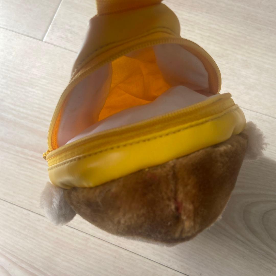 おさるのもんきち　ぬいぐるみ　バッグ ポーチ　平成レトロ　当時品　エポック社