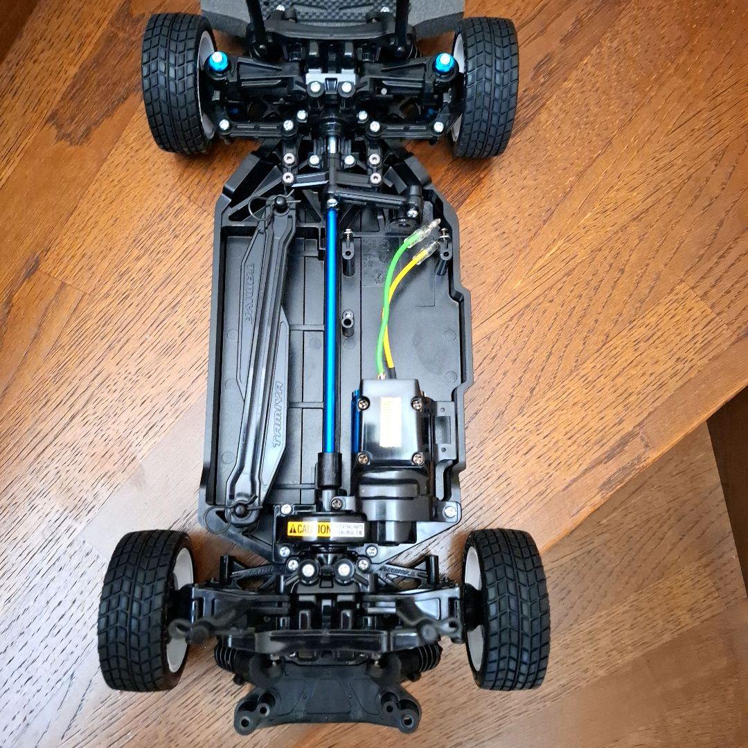 タミヤ T T 0 2 シャーシ　 組み立て完成品