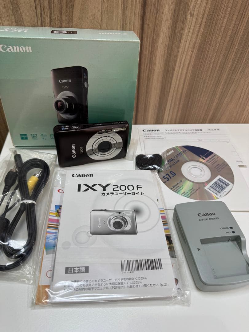 Canon キャノン IXY 200F デジタルカメラ ブラウン