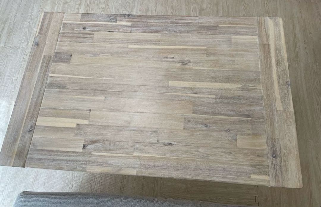 【値下げ】unico マノア MANOA ダイニングテーブル　幅120