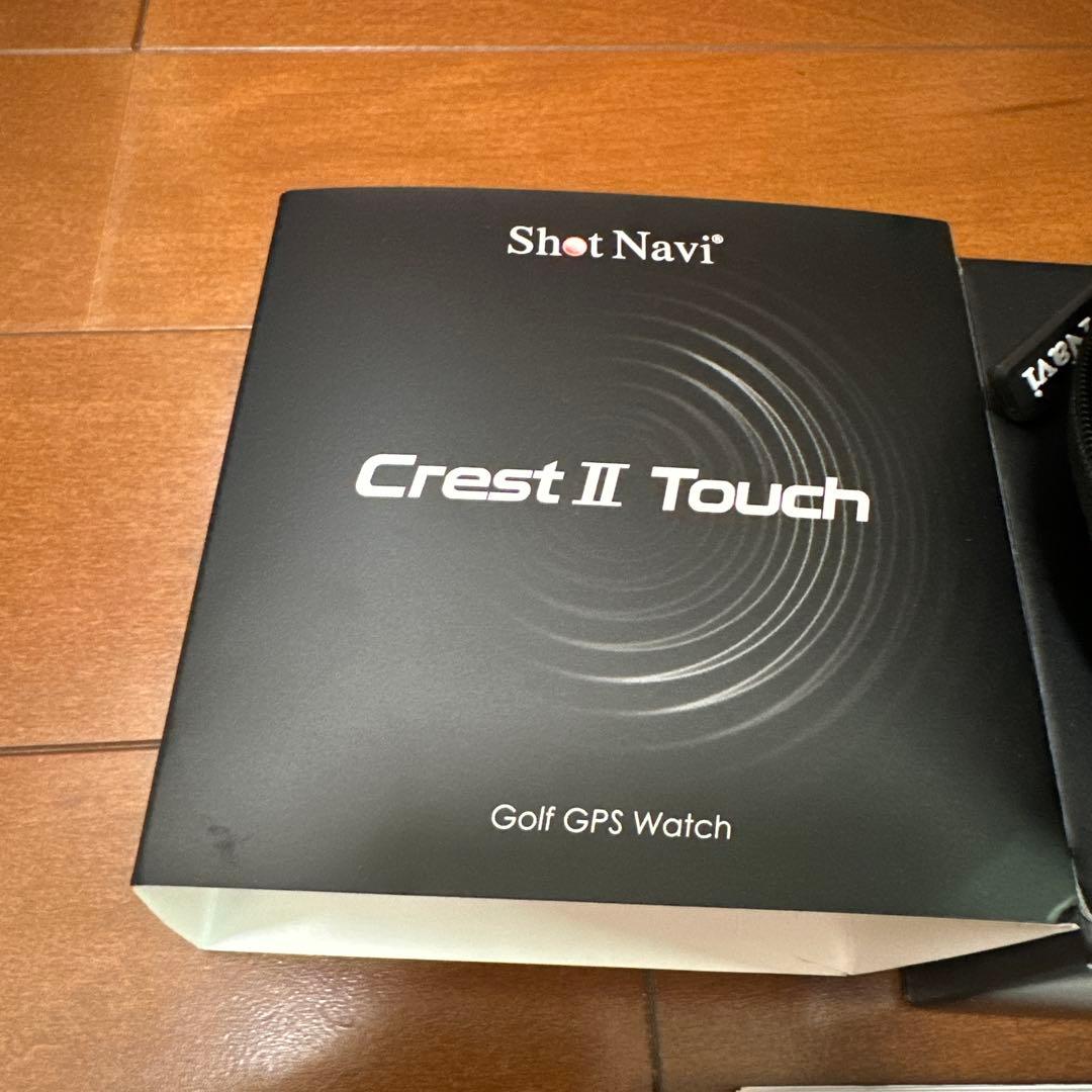 Shot Navi Crest II Touch ゴルフGPSウォッチ