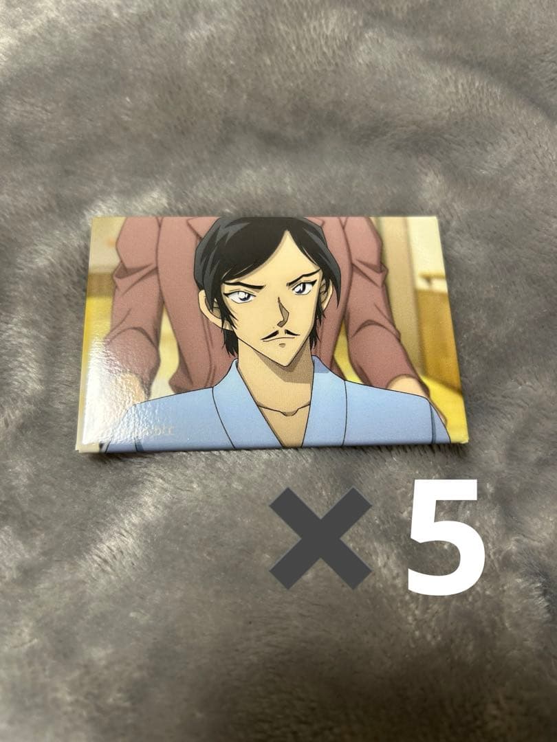 名探偵コナン　諸伏高明　スクエア缶バッジ　場面写