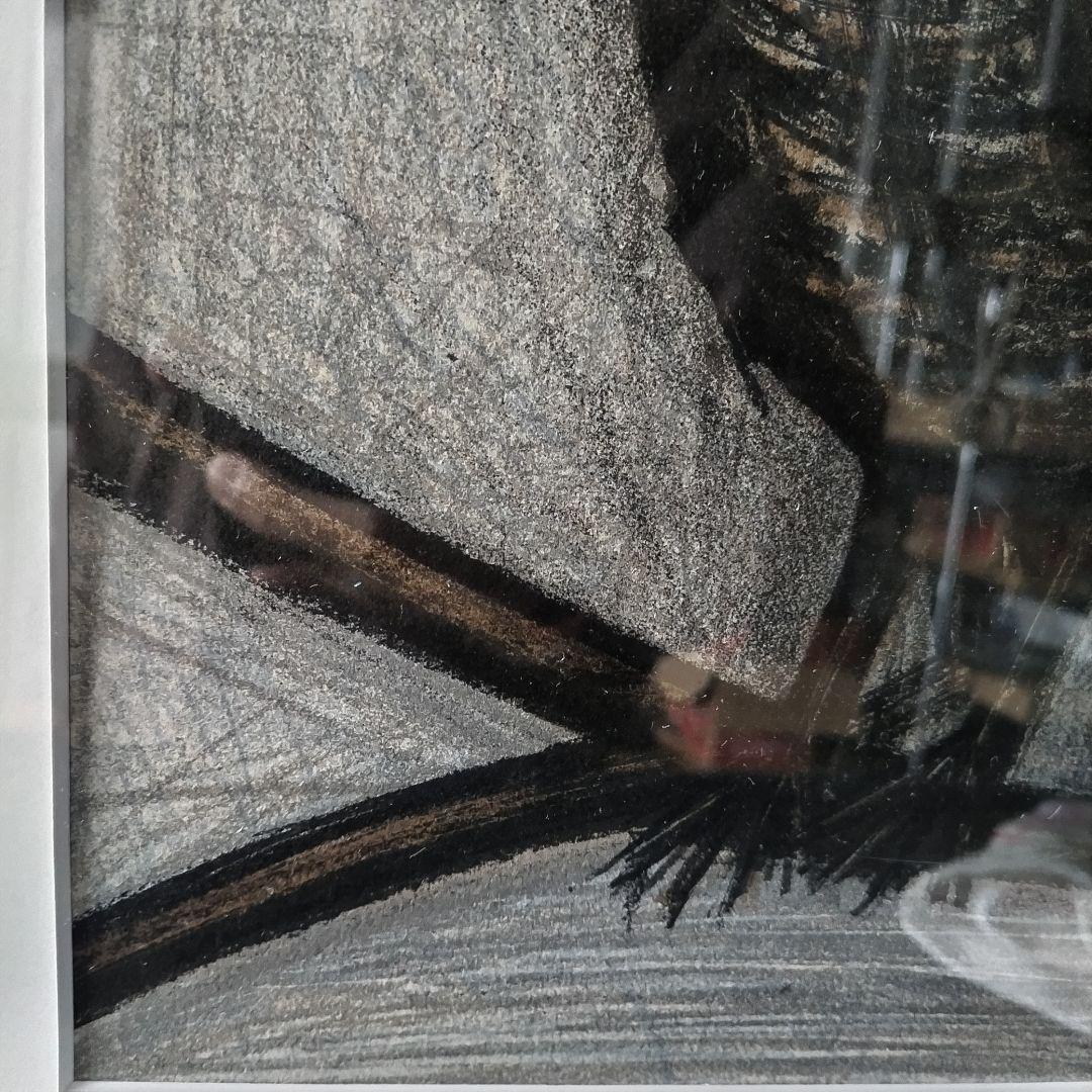 【真作】ベルナール・ビュッフェ 「小さなみみずく」リトグラフ 版画 ふくろう 梟