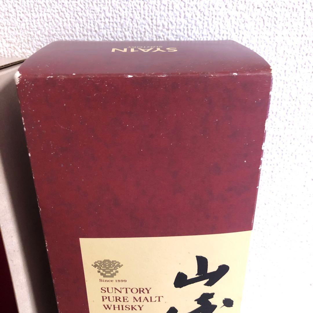 サントリー 山崎 12年ピュアモルトウイスキー 750ml旧ラベル響マーク付き