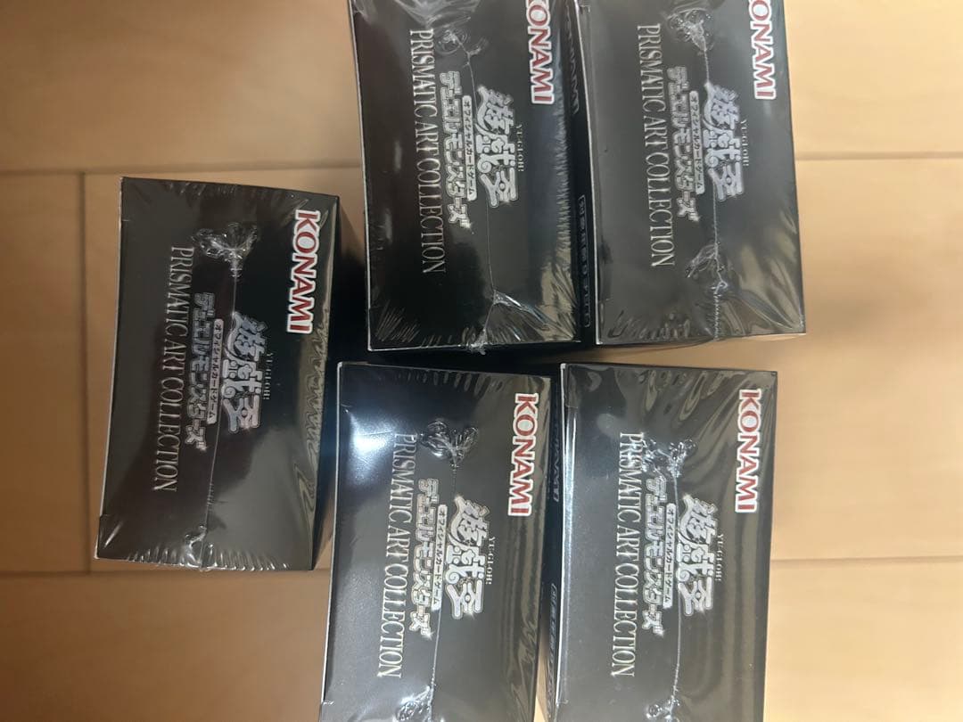 遊戯王 プリズマティックアートコレクション ５ボックス
