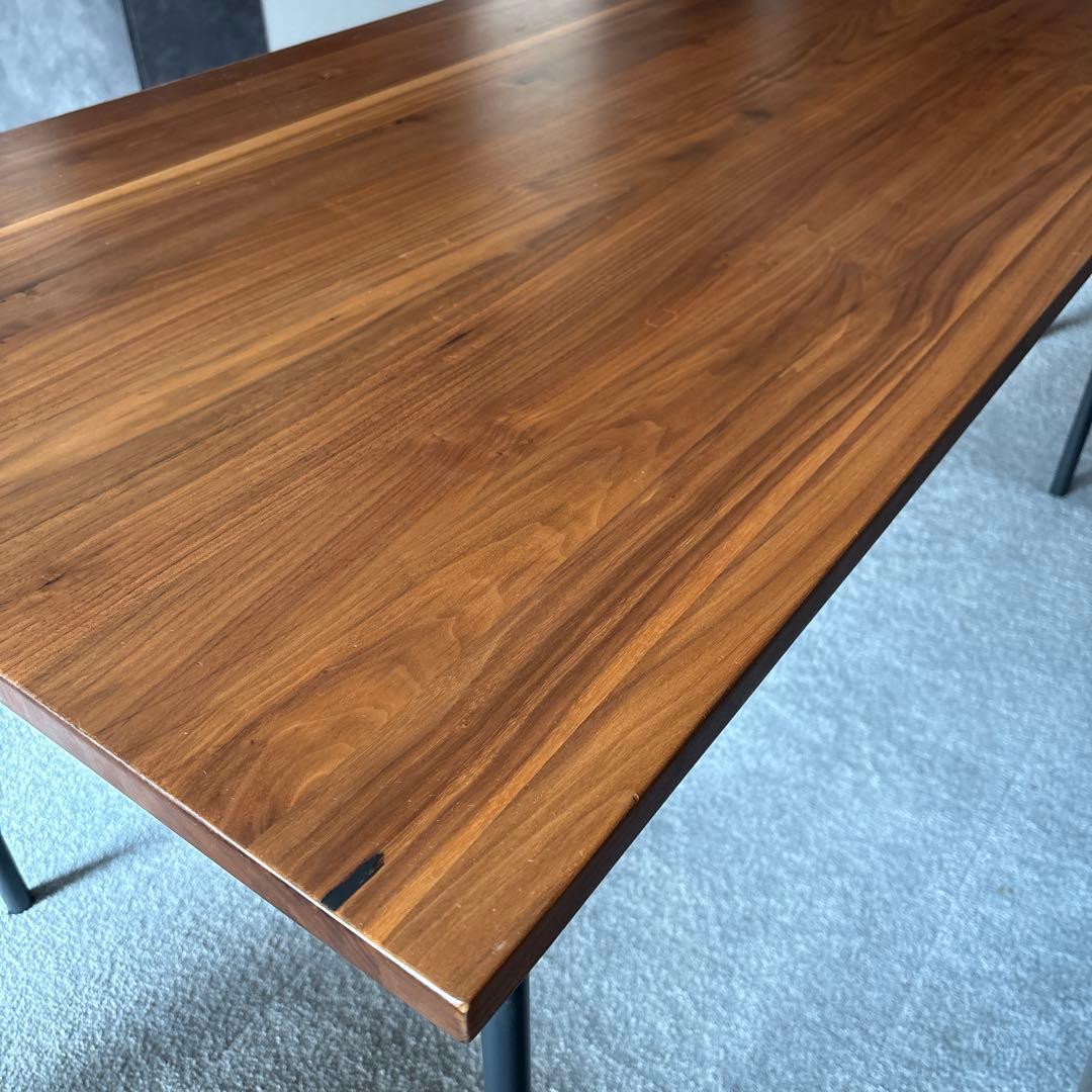 【ぴち】unico DIX ダイニングテーブル ウォールナット材