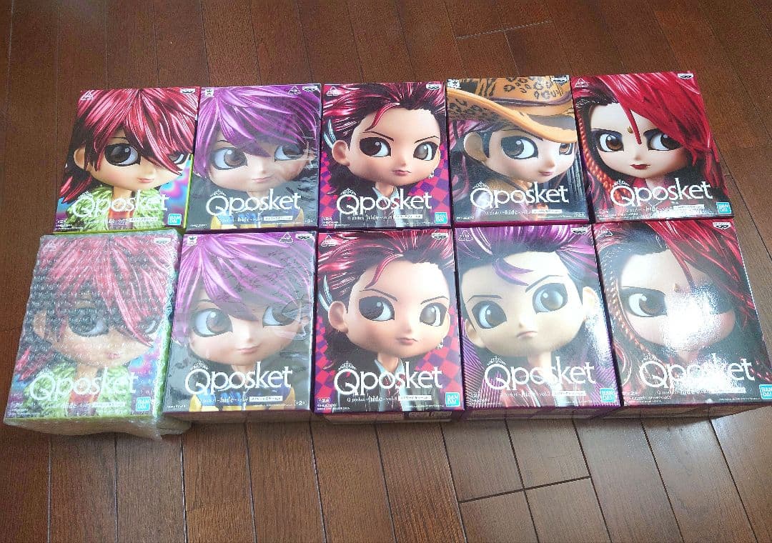 hide qposket メタリックカラー　レアカラー　多め