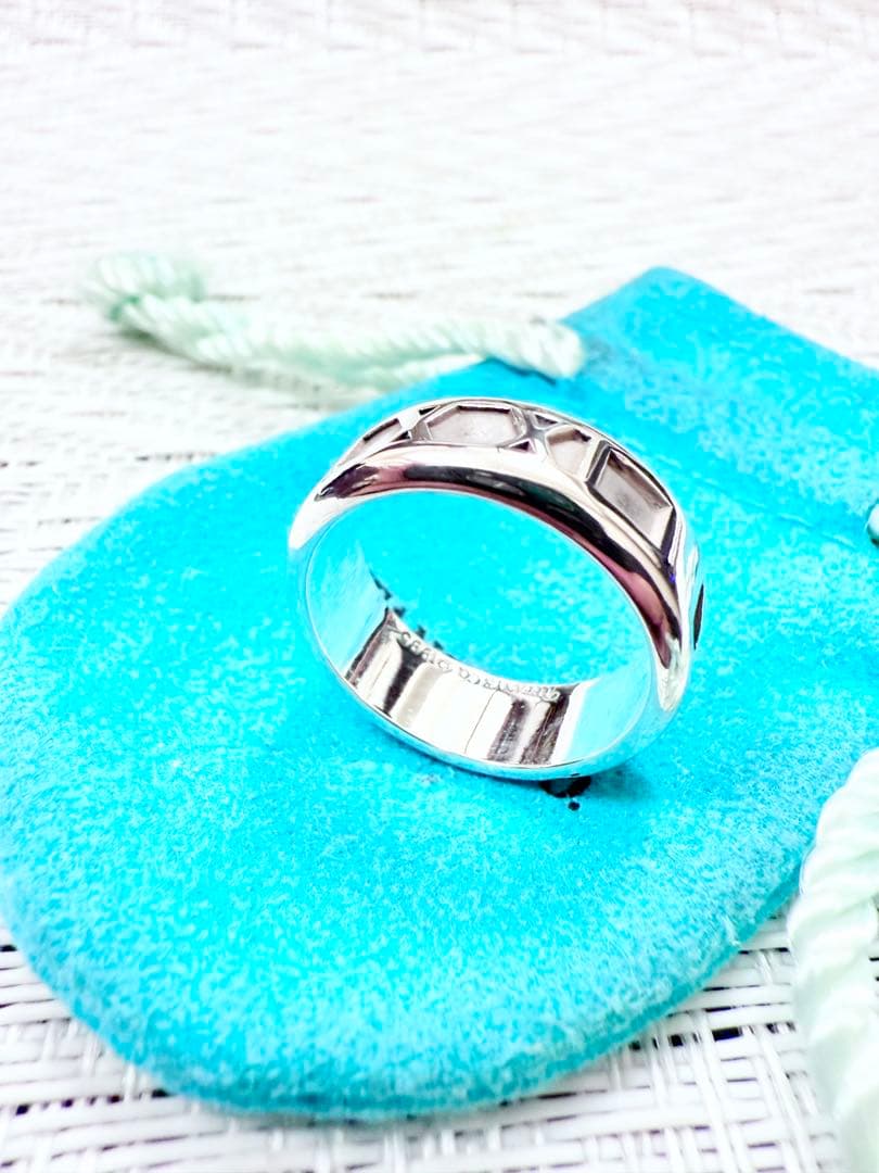 ティファニー　アトラス　指輪　リング　14号　研磨仕上げ済み美品 925