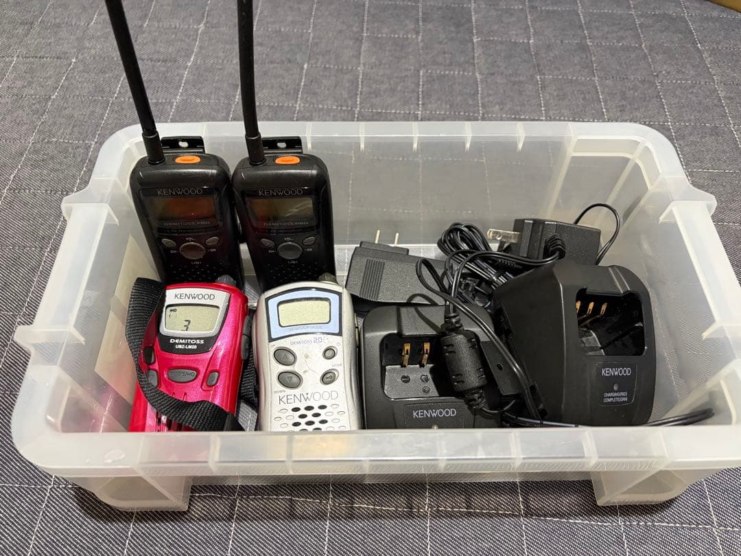 KENWOOD トランシーバー UBZ-LM20 4台セット