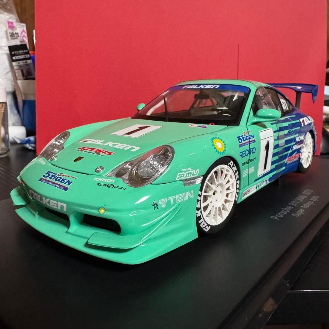 未展示品 オートアート 1/18 ポルシェ991 GT3 TAIKYU 2005