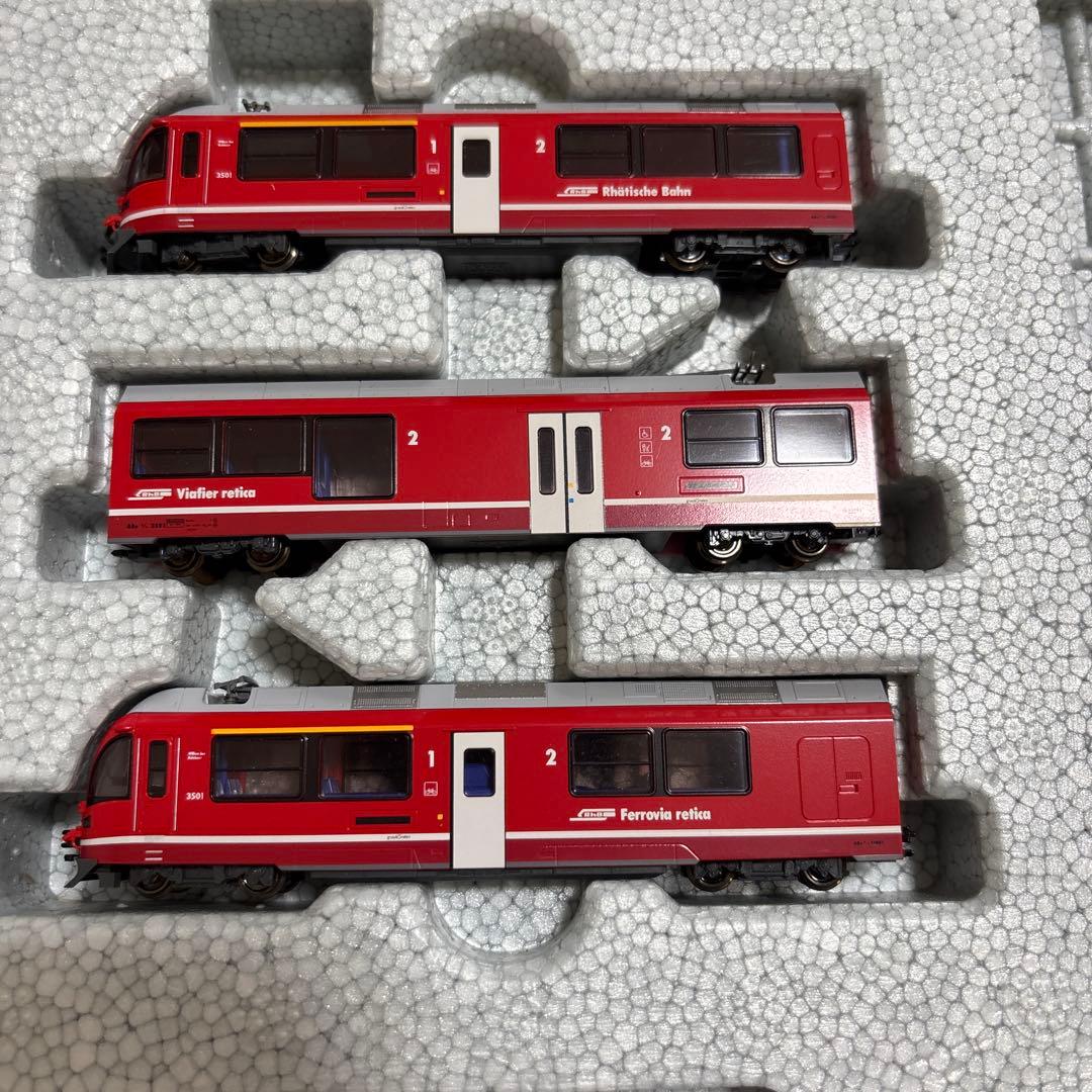 nゲージ kato レーティッシュ鉄道　アレグラ　7両編成　ge-4