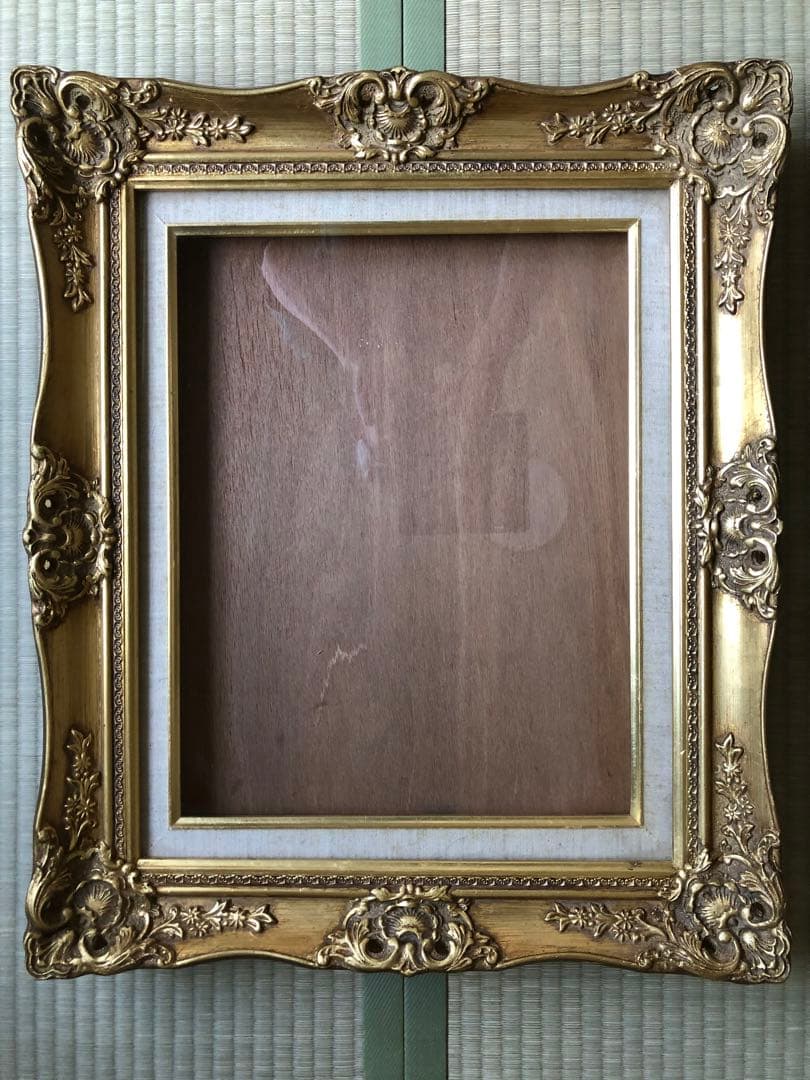装飾的ゴールド木製油彩額縁