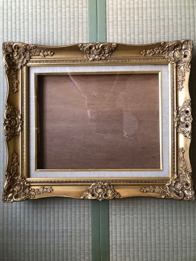 装飾的ゴールド木製油彩額縁