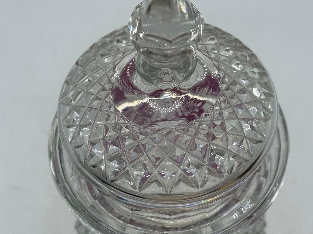 ポルトガル製　クリスタル　キャンディー入　ヴァルサンラングールスタイル　1202