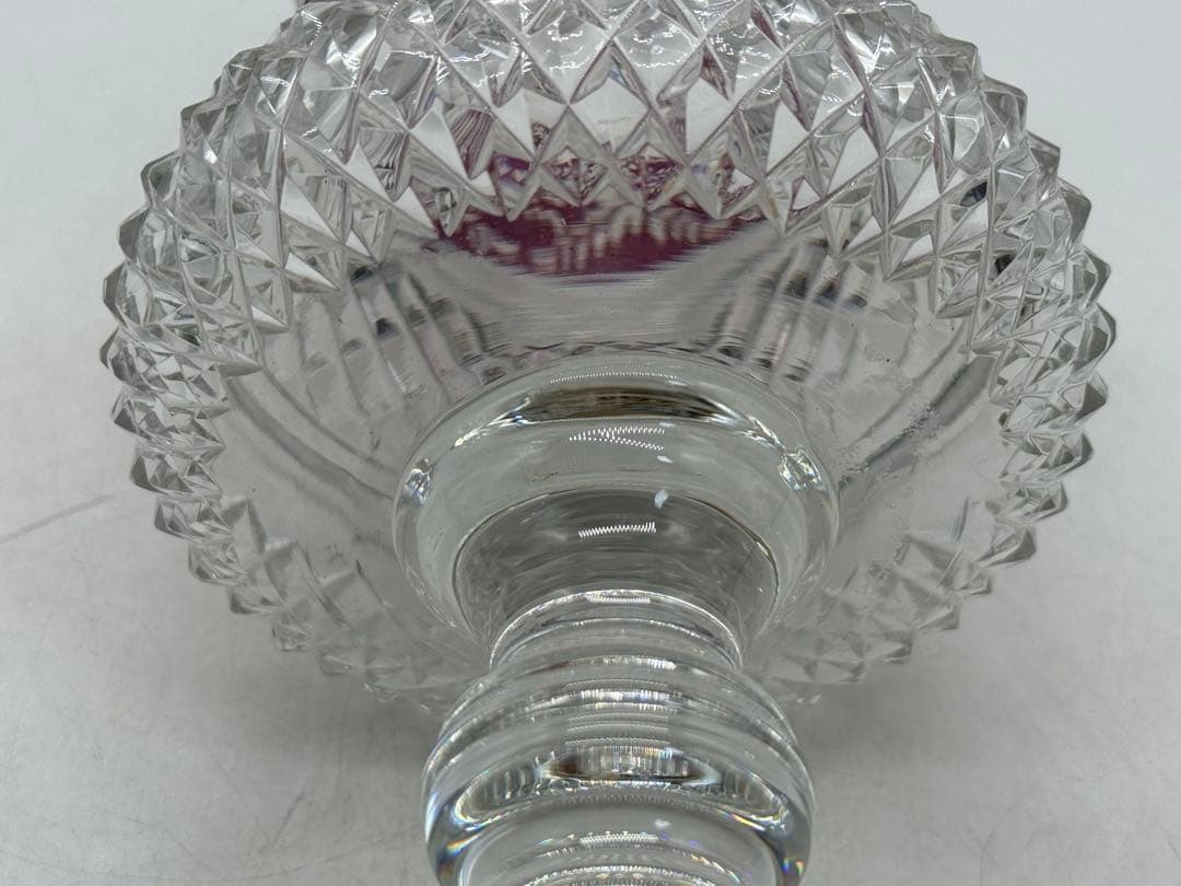 ポルトガル製　クリスタル　キャンディー入　ヴァルサンラングールスタイル　1202