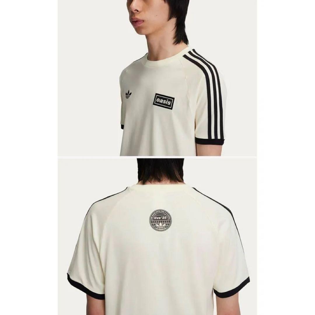 正規品 2XL adidas × oasis Tシャツ 新品 タグ付き ホワイト