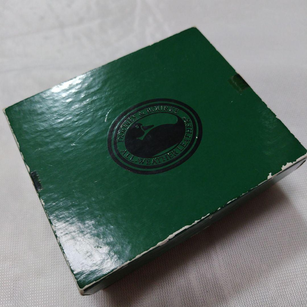 新品未使用☆ドゥーニーアンドバーグ　がま口財布、小物入れ　紺色　革製