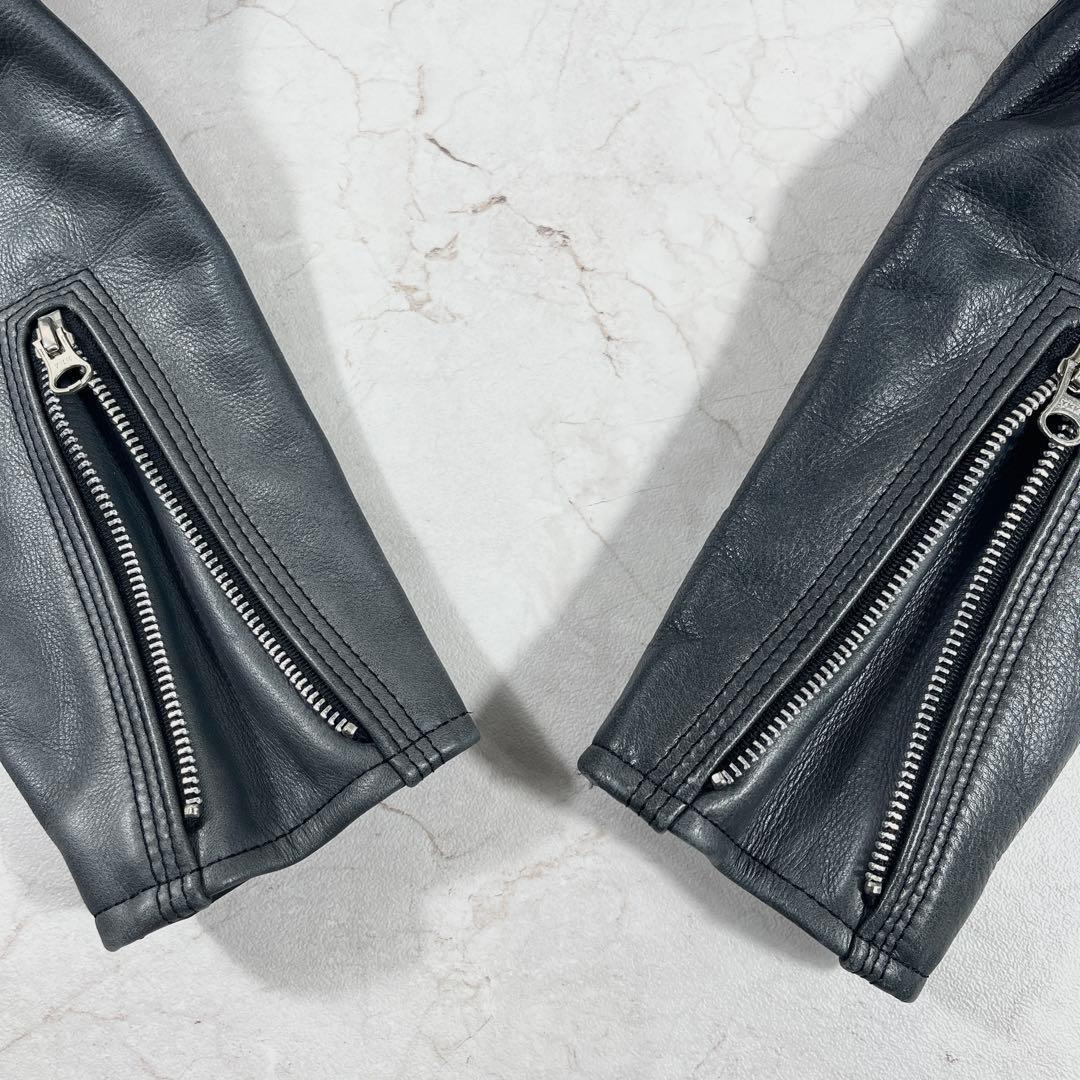 バンソン 日本別注モデル シングルライダース カモ 迷彩 希少カラー Wジップ