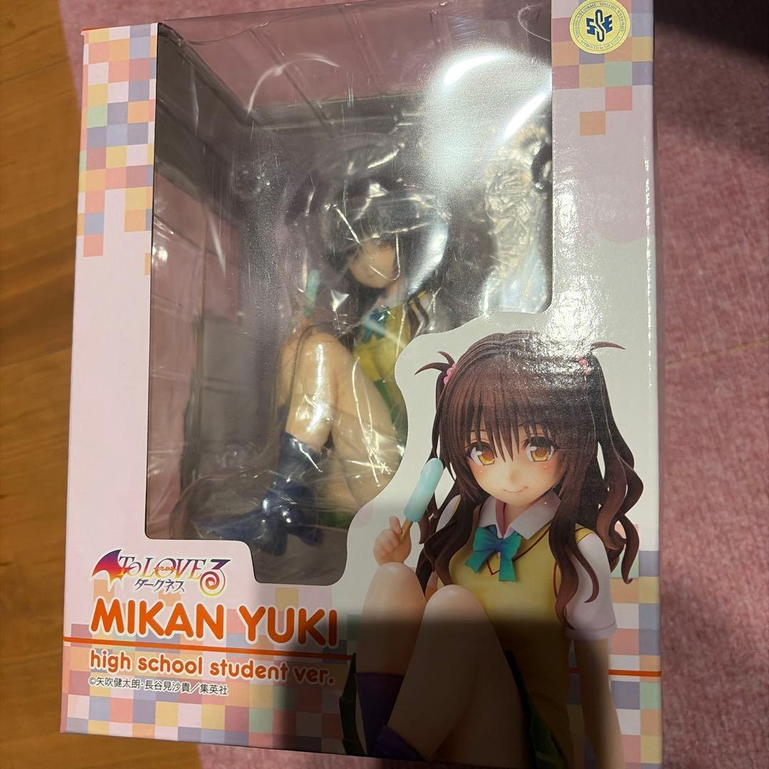 ToLOVEる ダークネス 結城美柑 フィギュア 制服 高校生