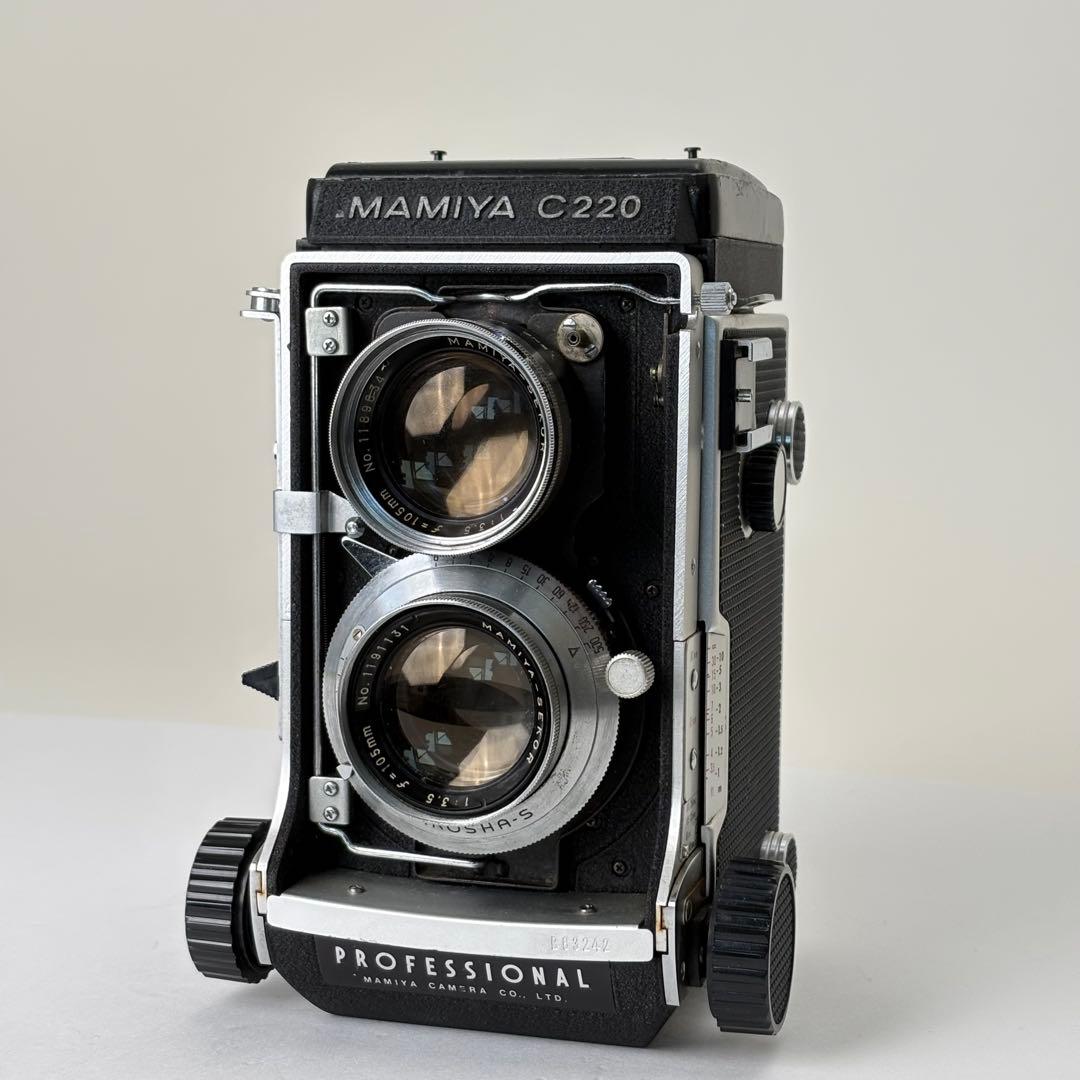 MAMIYA マミヤ C220 PROFESSIONAL 105mm f3.5