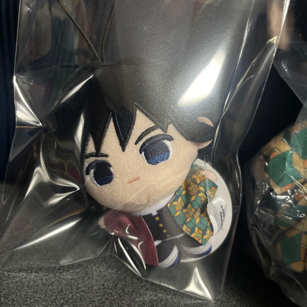 鬼滅の刃　 冨岡義勇　ぬいぷりけおすわりBIG1 と　ぬいぷりけmini セット