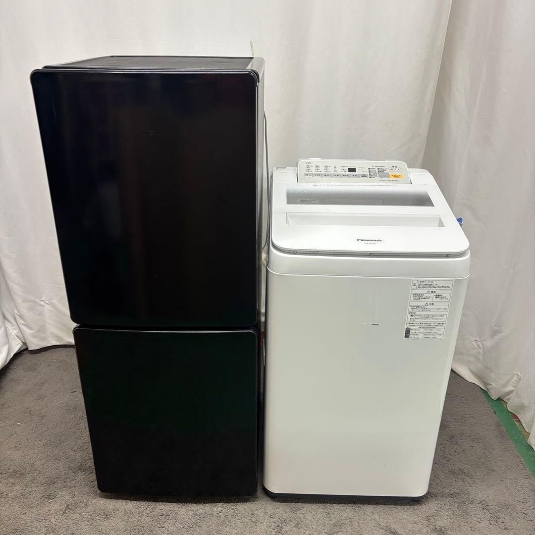 993　洗濯機　冷蔵庫　家電セット　黒　中古　安い　綺麗　一人暮らし　設置無料