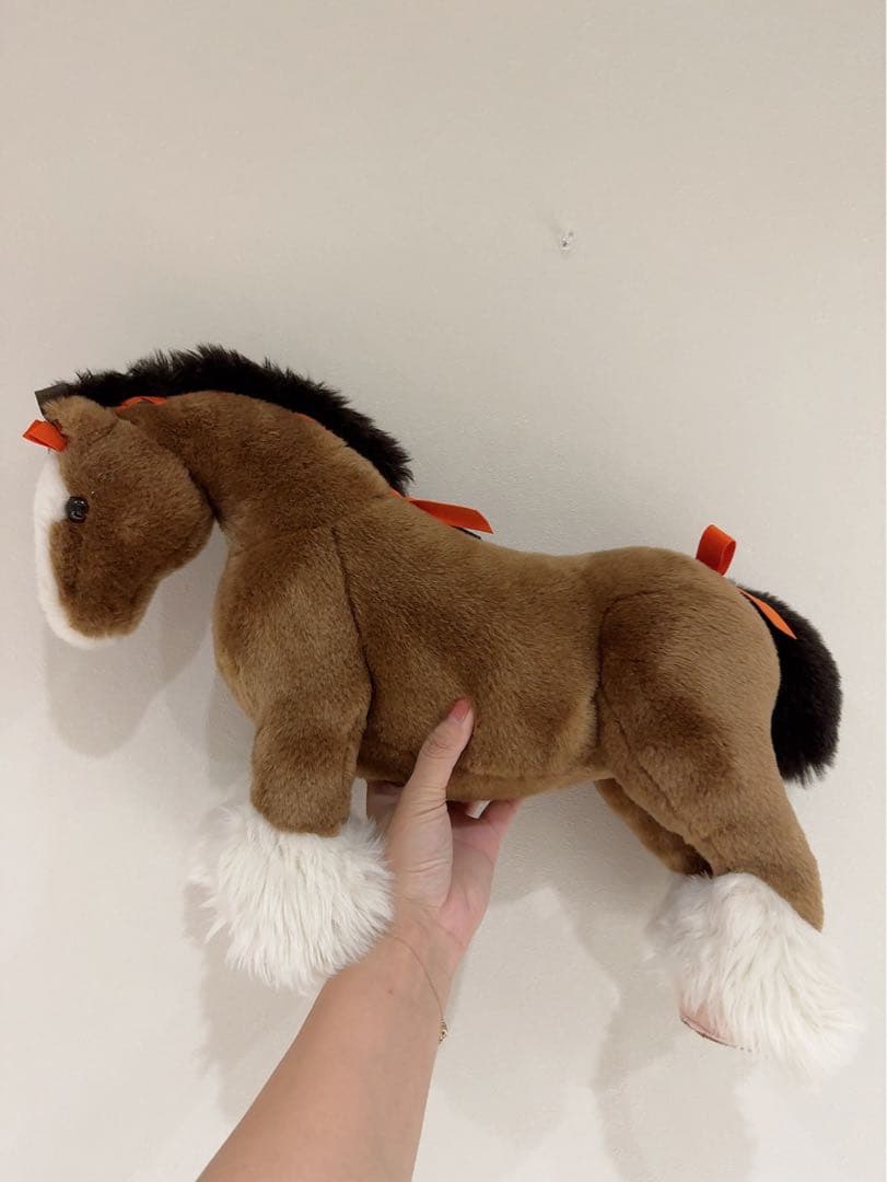 美品☆　エルメス　エルミーGM　ぬいぐるみ　ブラウン　馬　レア