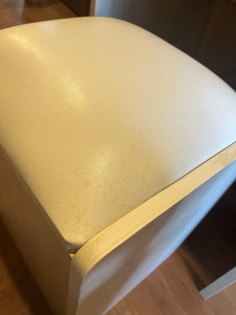 ホワイト三面鏡ドレッサー 引き出し付き