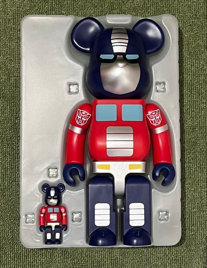 ベアブリック トランスフォーマー オプティマスプライム 400% &100%