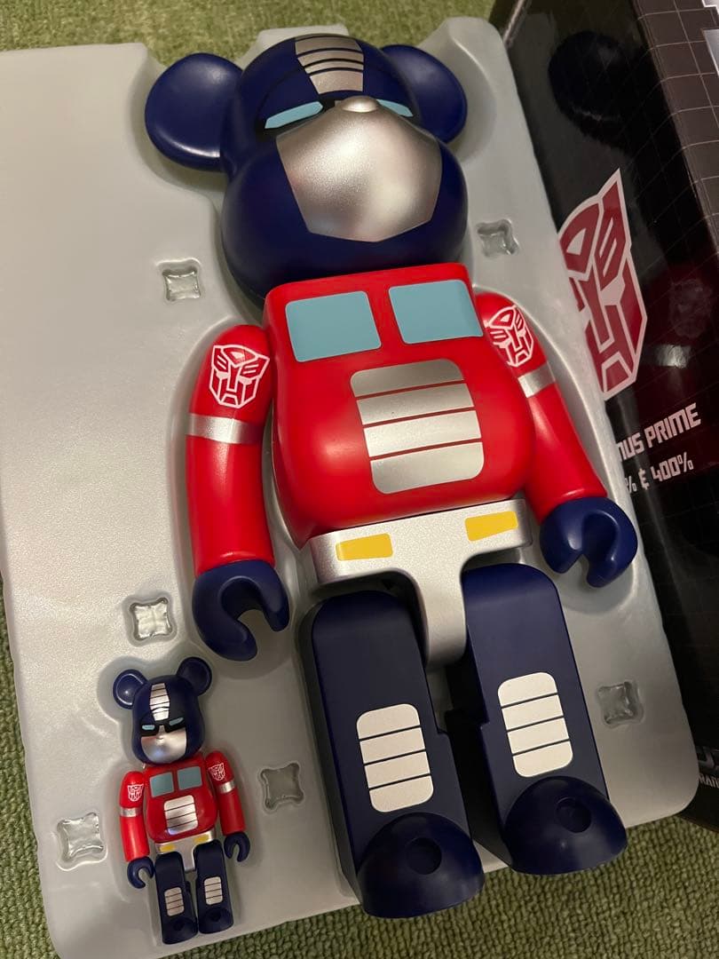 ベアブリック トランスフォーマー オプティマスプライム 400% &100%