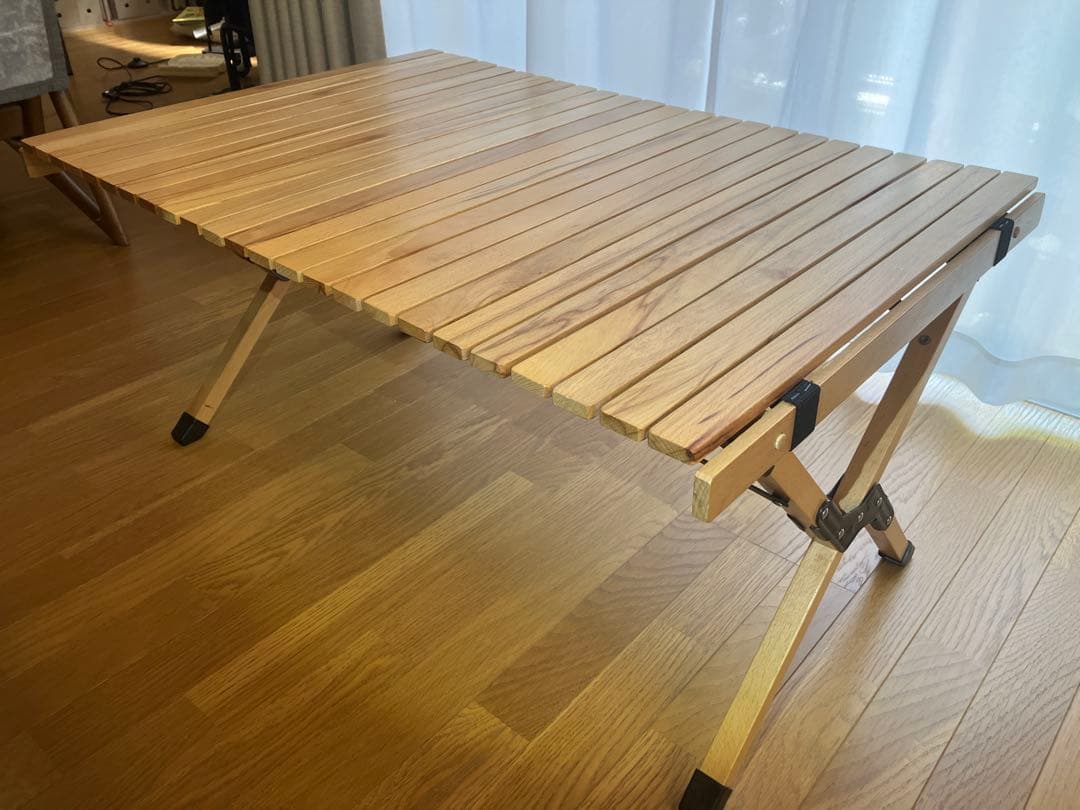 Hilander ハイランダー　ウッドロールトップテーブル　90㎝