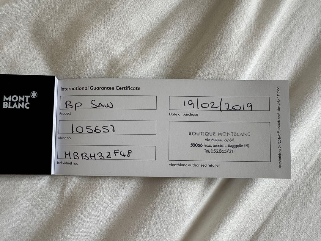 【保証書＆袋付き】モンブラン　ボールペン　新品未使用　スターウォーカー　ブラック