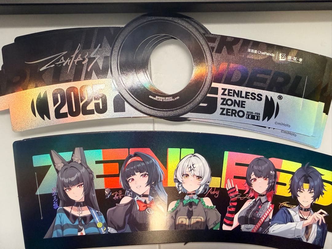 ゼンレスゾーンゼロ 2025FES コラボ　アクリルコースター フルセット