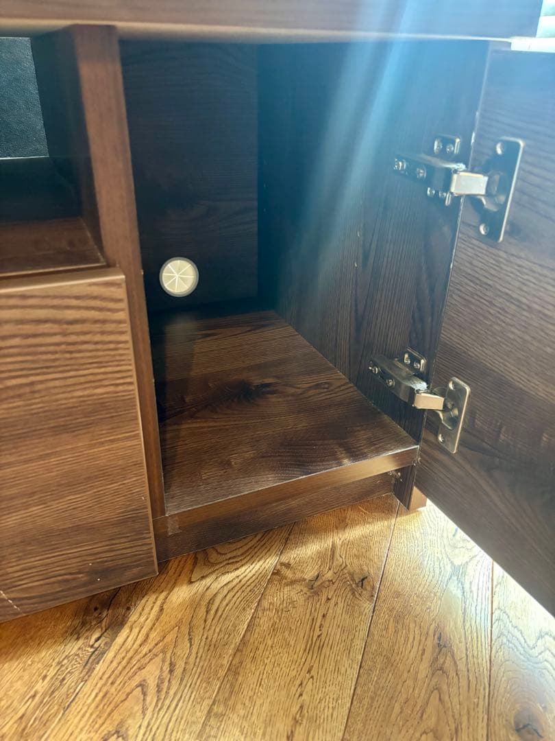 【美品】北欧風テレビ台 160サイズ タップ収納 日本製　大容量収納