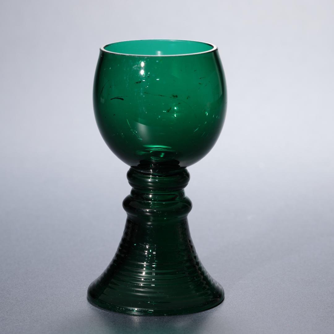 アンティークグラス　レーマーグラス　グリーン　R1341ダI