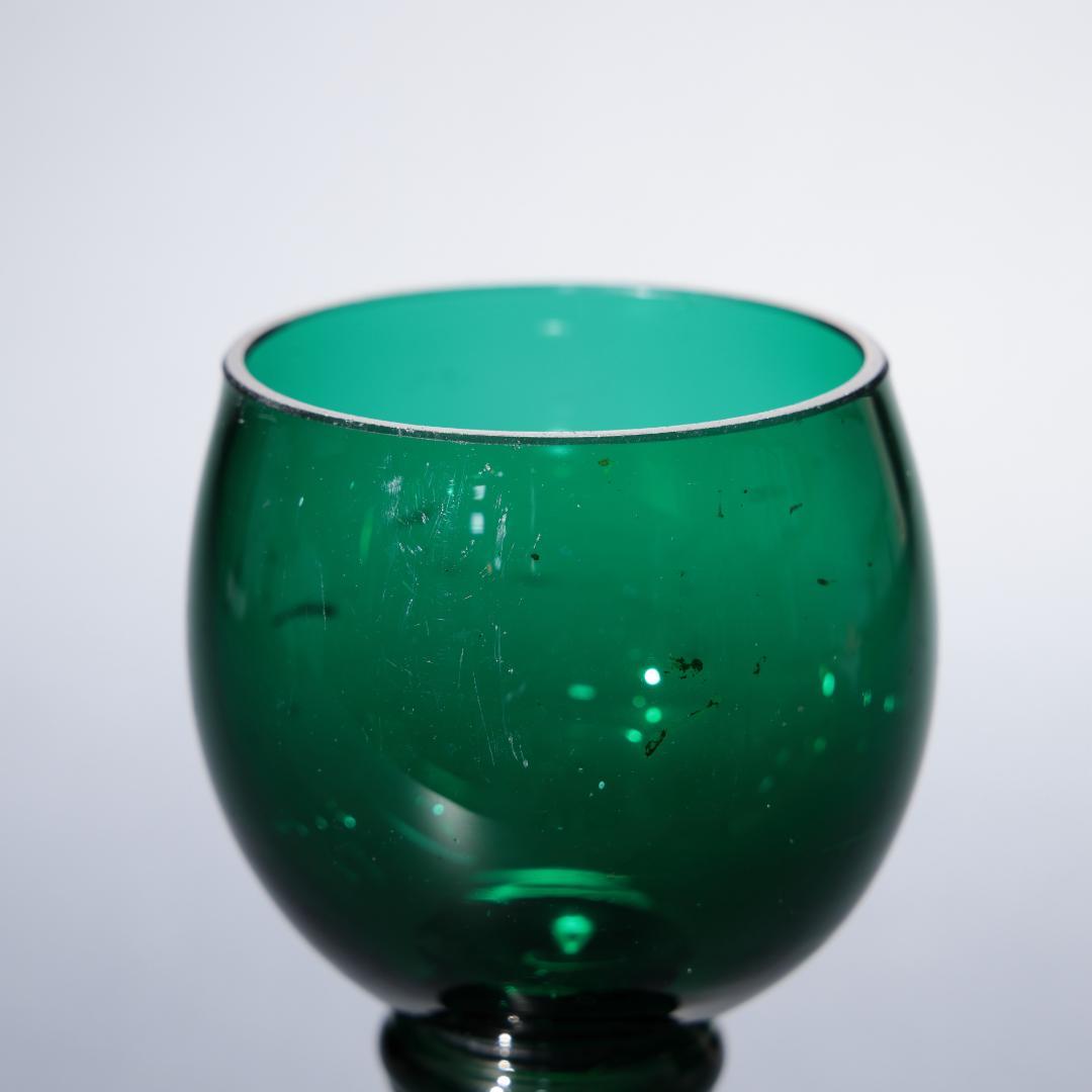 アンティークグラス　レーマーグラス　グリーン　R1341ダI