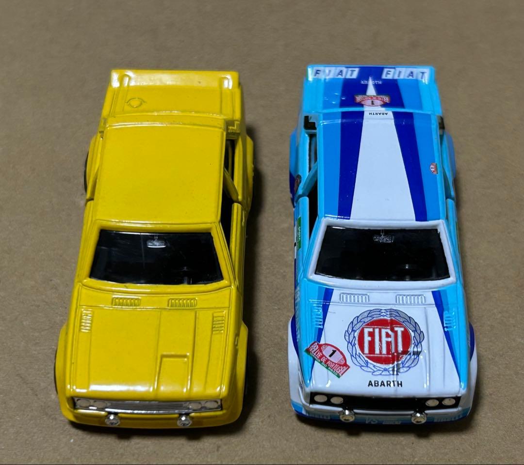 トミカ フィアット131アバルトラリー 2台セット