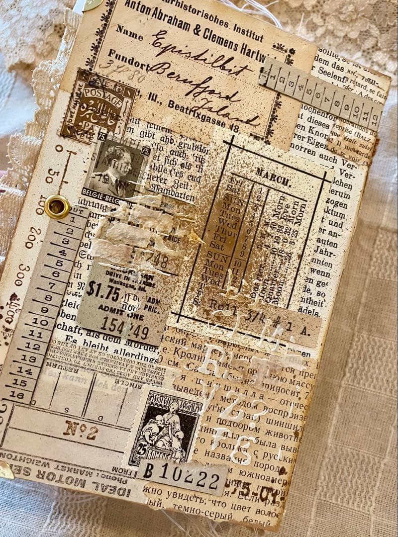 junk journal no.2 ジャンクジャーナル雑記帳