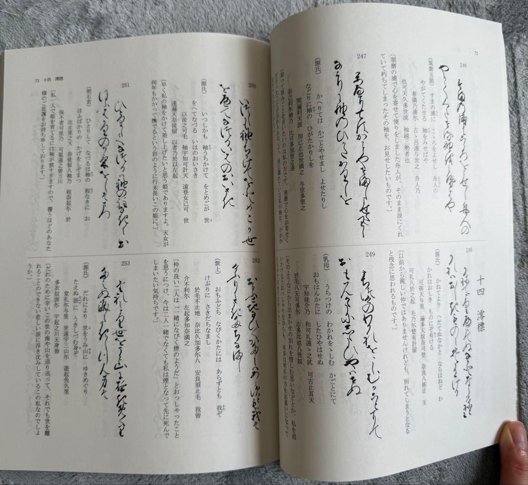 変体仮名で読む源氏物語全和歌