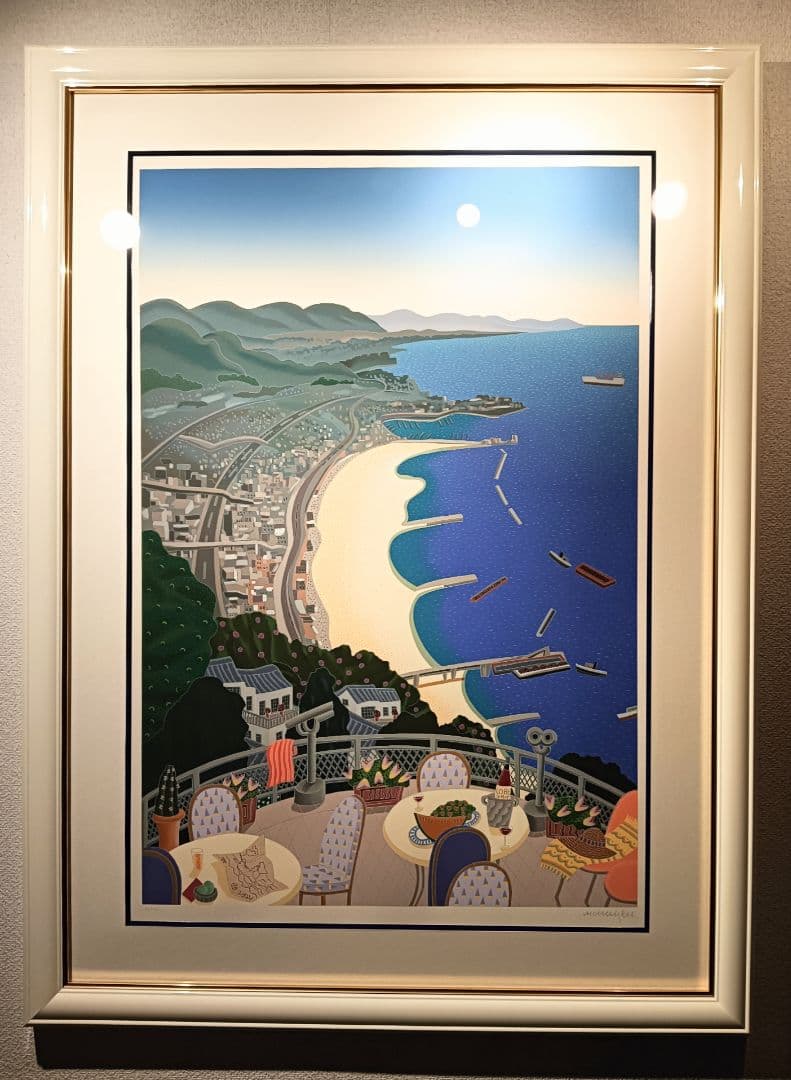 ☆神戸シリーズ　トーマス・マックナイト　大判大作　大作　真作　シルクスクリーン