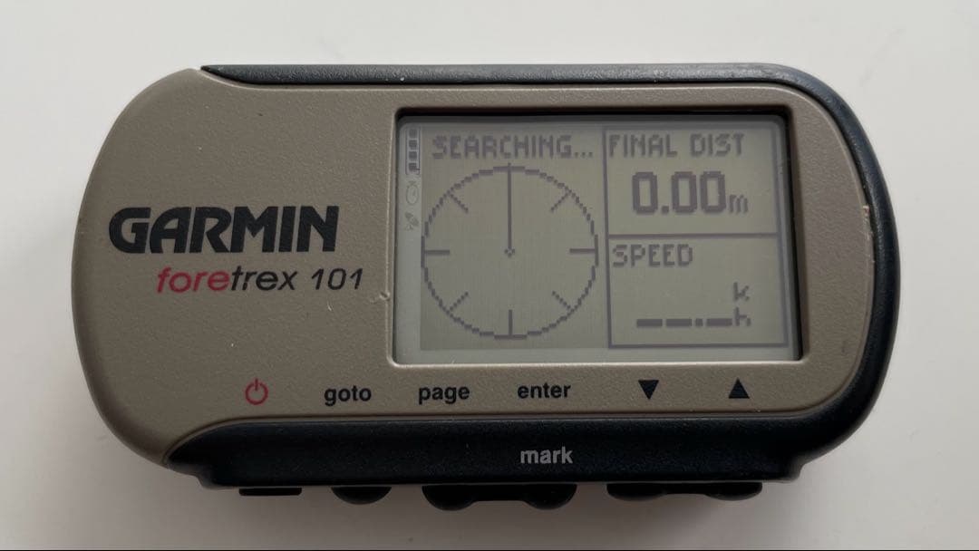 【希少品】実物実動品 GARMIN Foretex101 ガーミン GPS