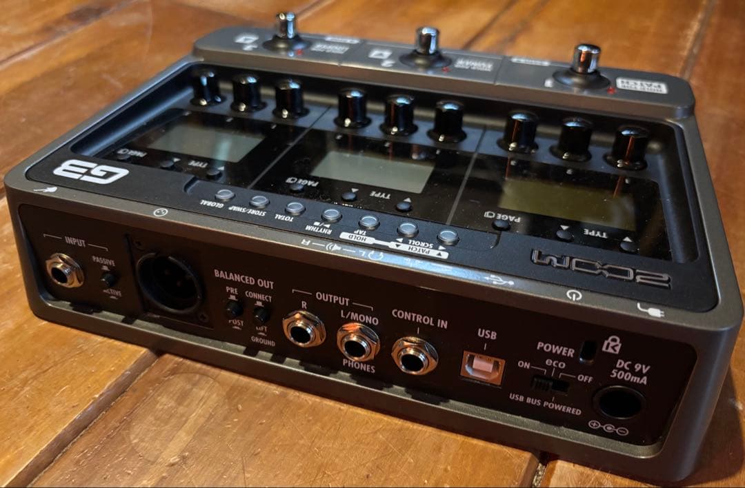 ZOOM G3 マルチエフェクター 保管品